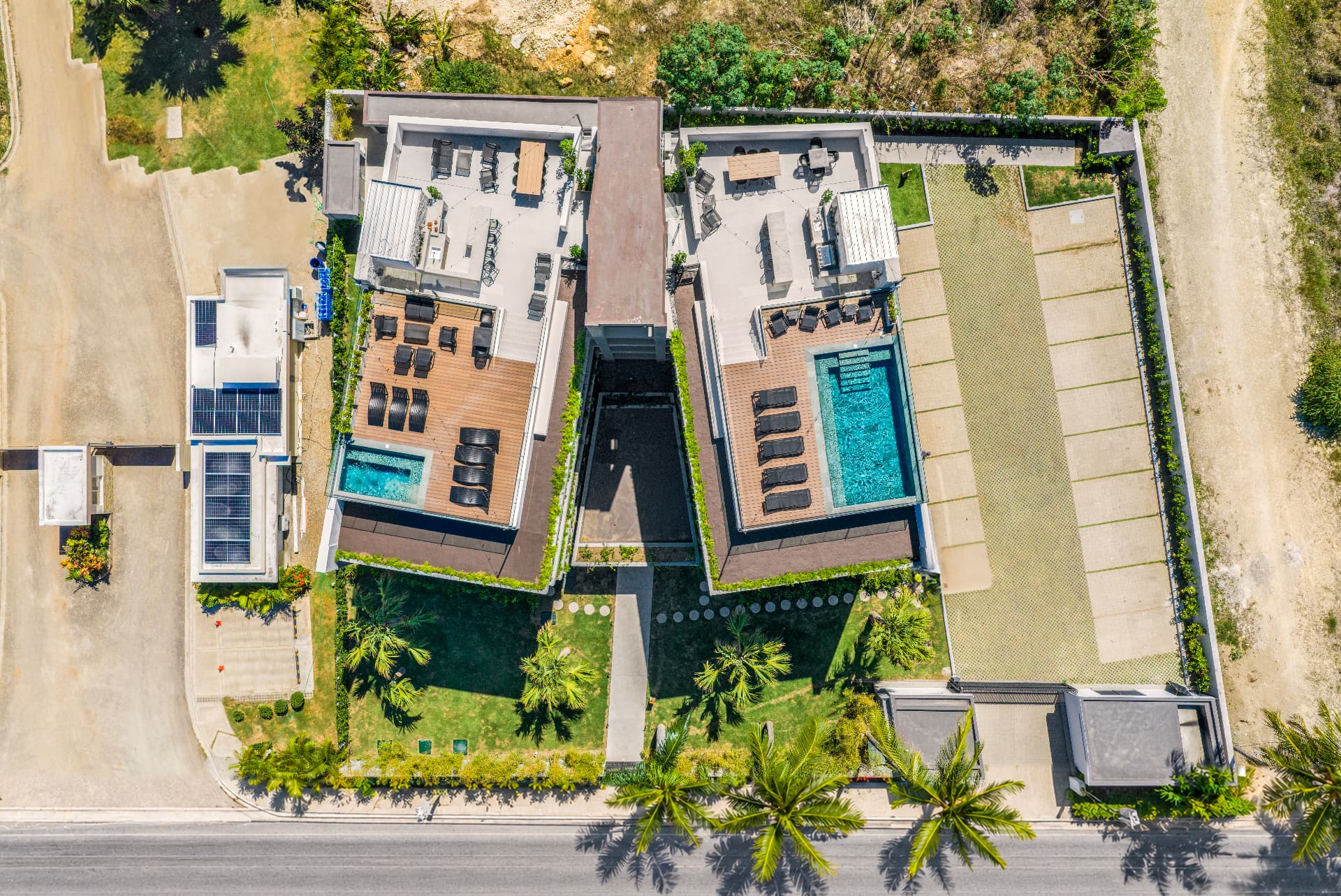 From above